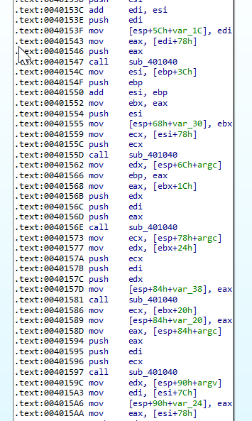 Code carrying out file manipulations